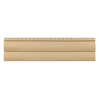 БЛОКХАУС Виниловый сайдинг | Престиж, Золотистый ВН-03 3100х226мм